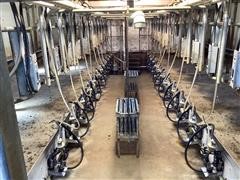 BouMatic 24-Stall Dairy Milking System 