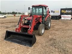 2017 Mahindra 25654CSIL65BH Compact Utility Tractor W/Loader & Backhoe 