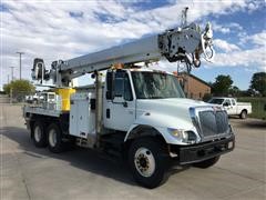 2007 International 7400 SBA 6x4 T/A Digger Derrick 