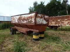 Homemade Double Grain Trailer 