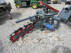 2017 48" Trencher Skid Steer Attachment 