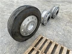 Aluminum Truck Rims & Tire 