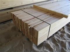 Titan Timbers 3 Ply 2X8X24' Long Engineered Laminated Full Glued Wood Columns 