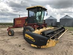 2001 New Holland HW320 Self Propelled Swather 