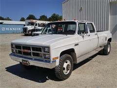 1984 GMC 3500 Sierra Classic 4X4 Crew Cab Pickup 