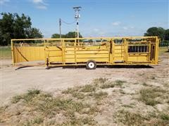 Sioux Steel Livestock Chute, Alleyway, And Tube 