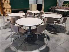 K I Round Tables/Chairs 