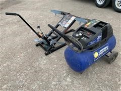 Lawn Mower Lift & Portable Air Compressor 