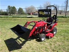 2017 Mahindra EX20S4FHILM EMax 20S MFWA Compact Utility Tractor W/Loader & Mower 