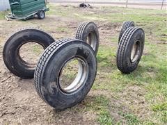 10R22.5 Tires & Rims 