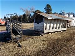 Portable Loading Chute & Self-Feeder 