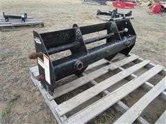 2017 Mahindra KBSSSFDS Double Front Hay Spear Skid Steer Attachment 
