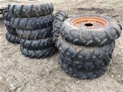 11.2-24 Pivot Tires With Rims 