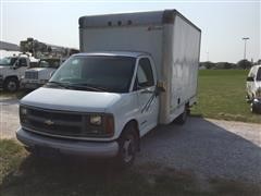 2001 Chevrolet Express Cutaway G30 Hi Cube Van 