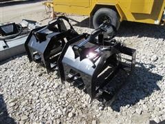 2016 Brute 70" Twin Root Grapple Skid Steer Attachment 