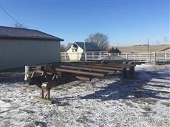 Homemade Hay Trailer 