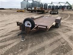 1995 AA 16' T/A Flatbed Utility Trailer 