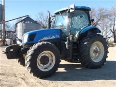 2008 New Holland T6070 MFWD Tractor 