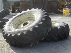 16.9-26 6-Ply Tires On Rims 