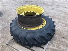 John Deere Rims W/14.9-30 BFG Tire 