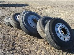 Aluminum Rims And Tires 
