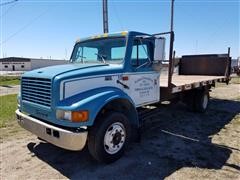 1998 International 4700 Flatbed Truck 