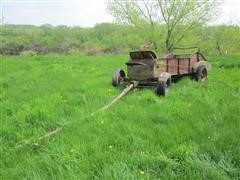 Horse Drawn Manure Spreader And Disk 