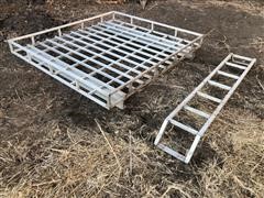 Horse Trailer Roof Top Storage 