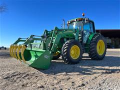 【超ポイント祭?期間限定】 2008 Loader 673 W/JD Tractor MFWD Premium 6230 Deere John シューズ
