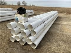 Kroy 36 Joints Of 10" PVC Gated Pipe 