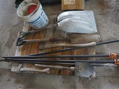 Shovels, Clamps & Axes 