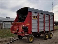 H&S Super 7+4 Forage Wagon 