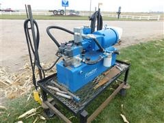Blue Pt 100-2-10E Hydraulic Pump & Reservoir 