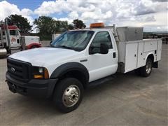 2007 Ford F550 4X4 Dually Service Truck 