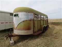 Bull Mobile 16' X 6' Bumper Pull T/A Livestock Trailer 