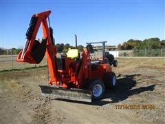 Ditch Witch R65-2 Trencher Backhoe W/Blade 