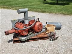 Farm Fans Blower D882 09 Blower And Brock Air Lock 