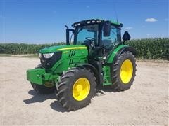 2018 John Deere 6130R MFWD Tractor 