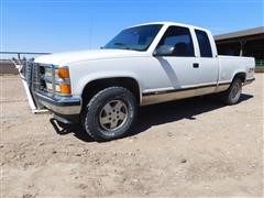 1995 Chevrolet Silverado 1500 Z71 4WD Extended Cab Pickup 