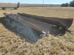 Steel Half Pipe Feed Bunks 