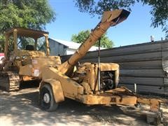 Wood Chuck Trailer Mounted Brush Chipper 