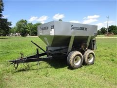 Adams Fertilizer Spreader Trailer 