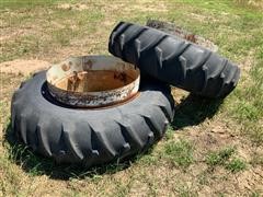 Firestone 18.4-38 Tires On DMI Clamp-On Duals 