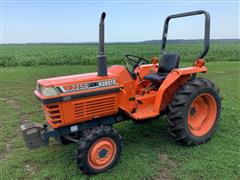 1988 Kubota L2250 MFWD Compact Utility Tractor 