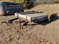 Eagle Trailer Company T/A Car Trailer W/Ramps 