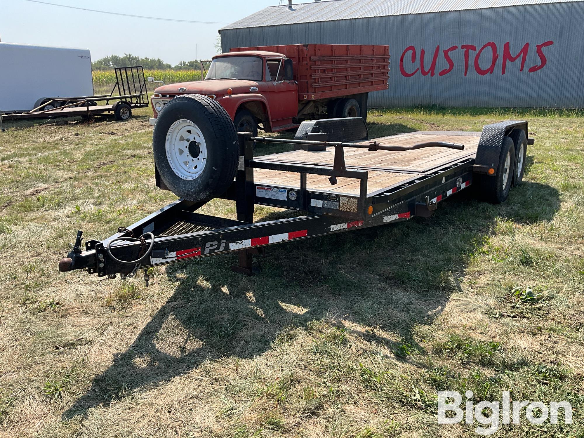 PJ T/A Flatbed Trailer 