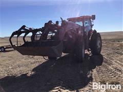 2009 Case IH Puma 195 MFWD Tractor W/Grapple Loader 