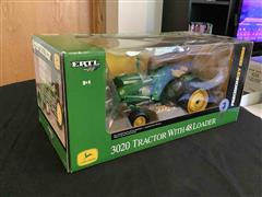 John Deere 3020 Die Cast Tractor W/48 Loader 