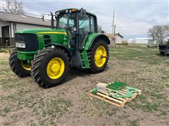 2008 John Deere 7230 Premium MFWD Tractor 