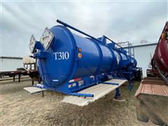 2008 Overland Tank 40' T/A Vacuum Tanker Trailer 